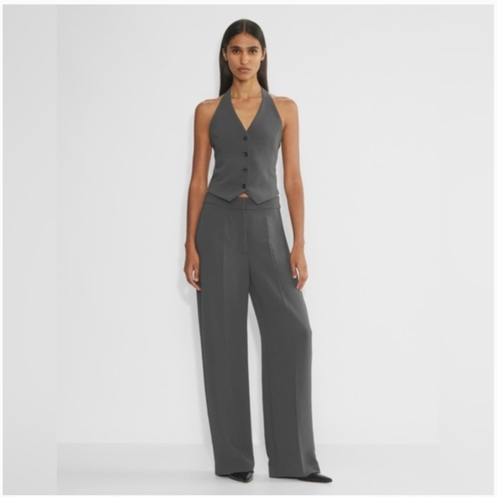 Aritzia Wilfred Effortless Grey Pants SIZE 6